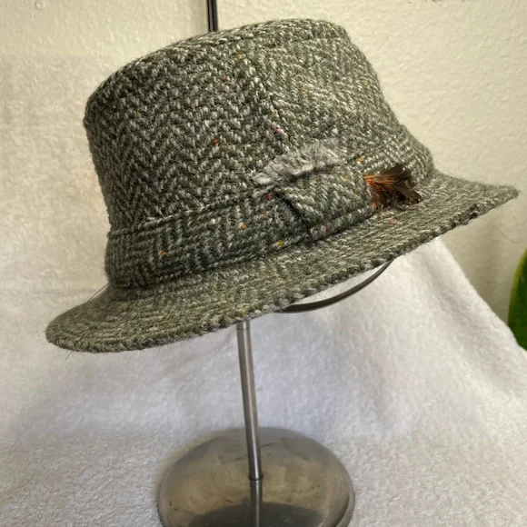 Authentic Hanna Hats of Donegal Irish Walking Hat - Picture 2 of 3